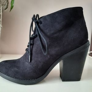 Black Suede Ankle Boots